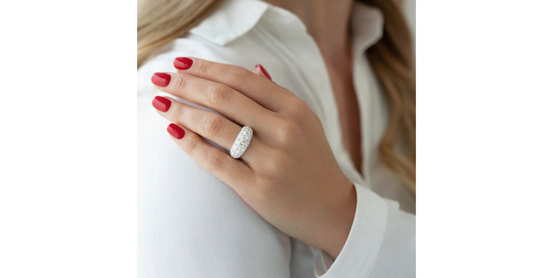 Prsteň s diamantmi Attention Seeker