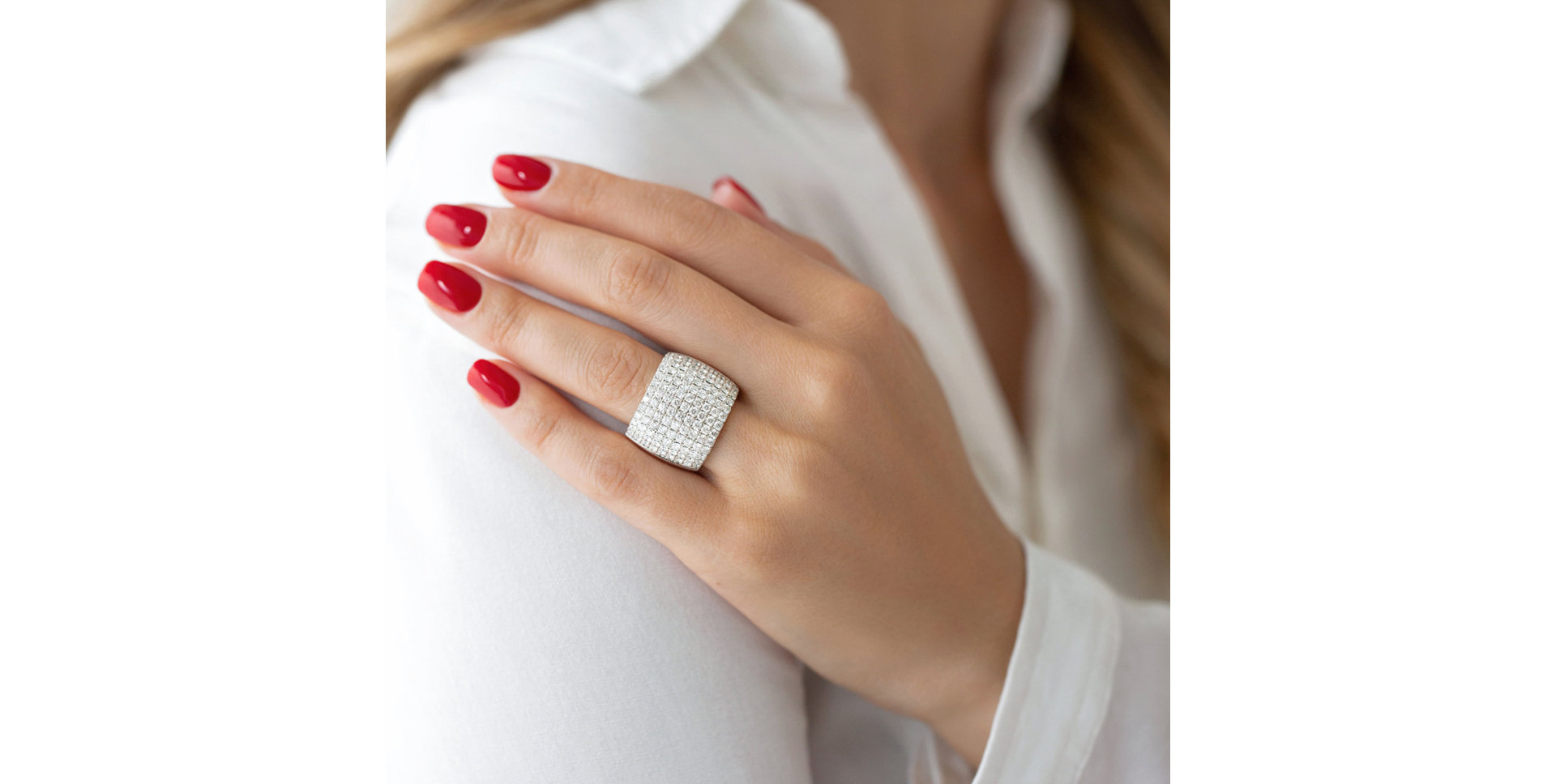 Prsteň s diamantmi Diamond Elite