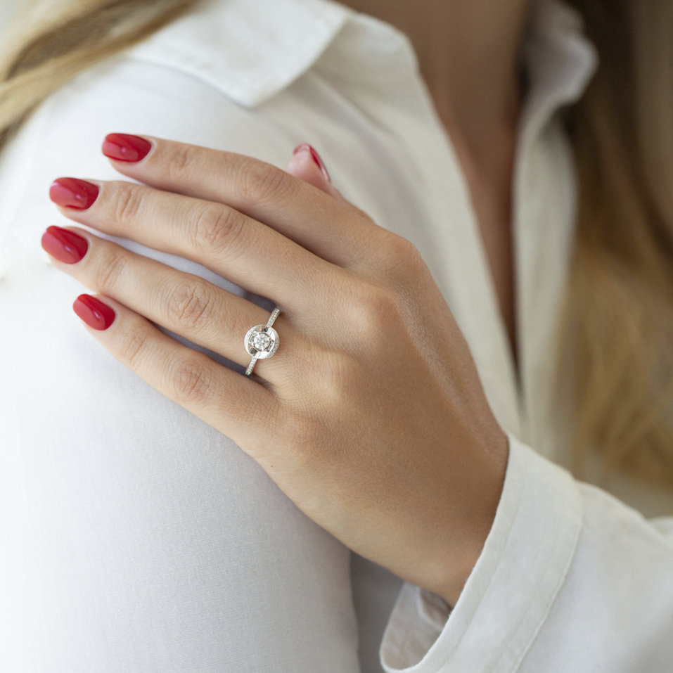 Prsteň s diamantmi Lucien