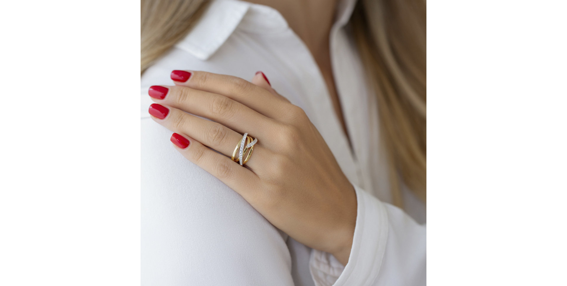 Prsteň s diamantmi Séverin