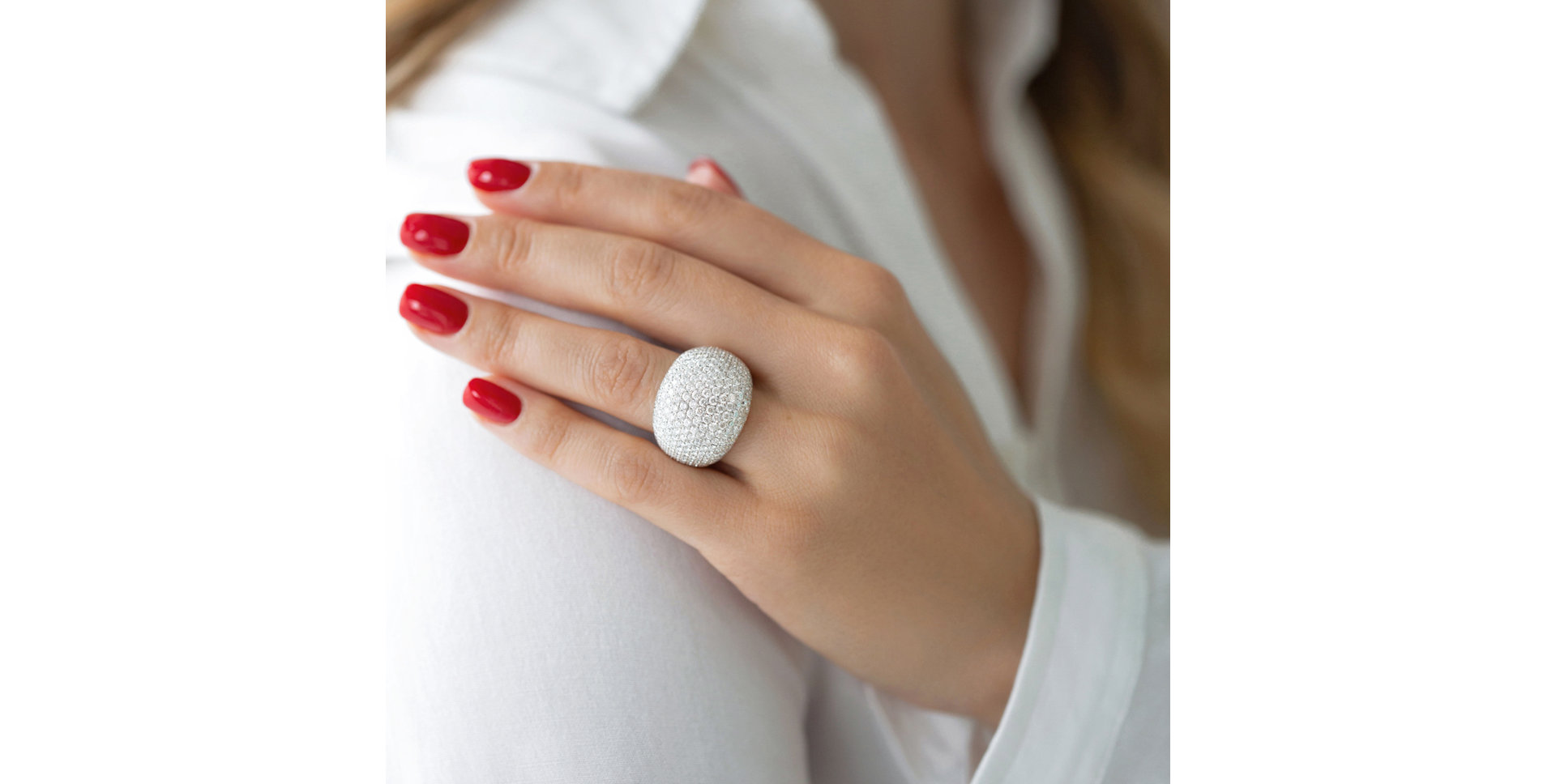 Prsteň s diamantmi Ambroise