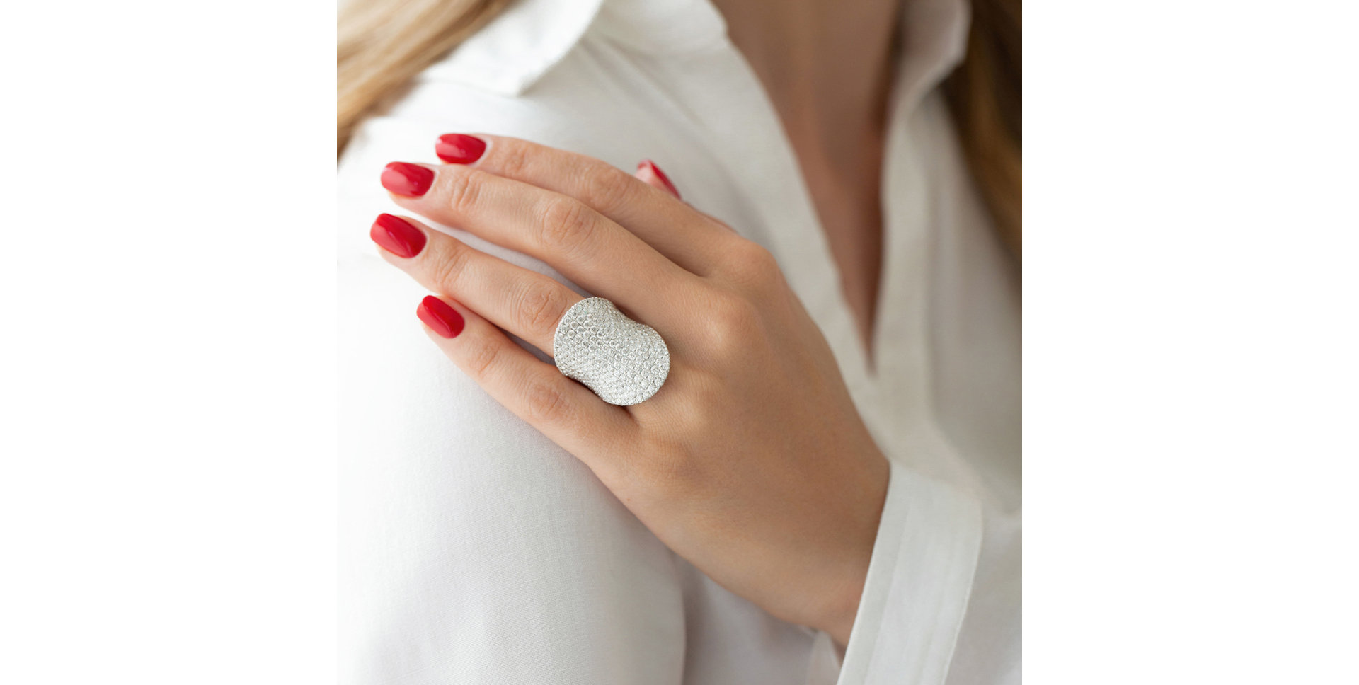 Prsteň s diamantmi Modern Prophet