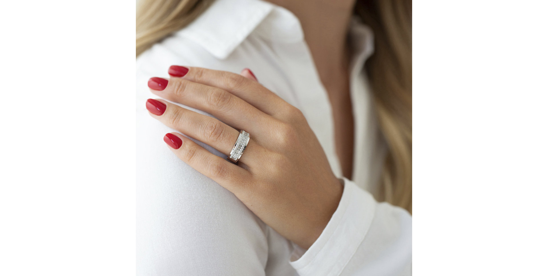 Prsteň s diamantmi Colette