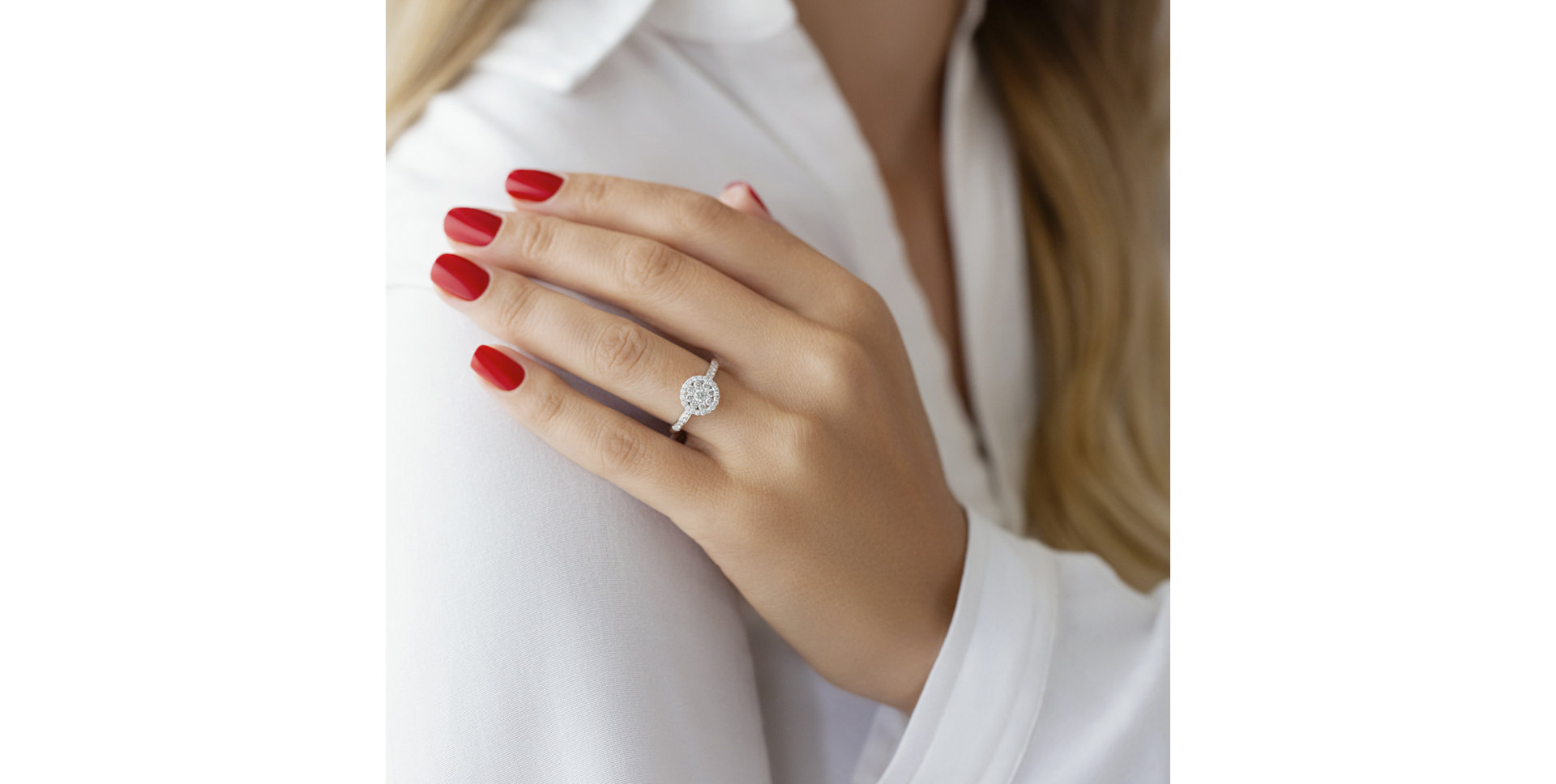 Prsteň s diamantmi Magnificent Composition