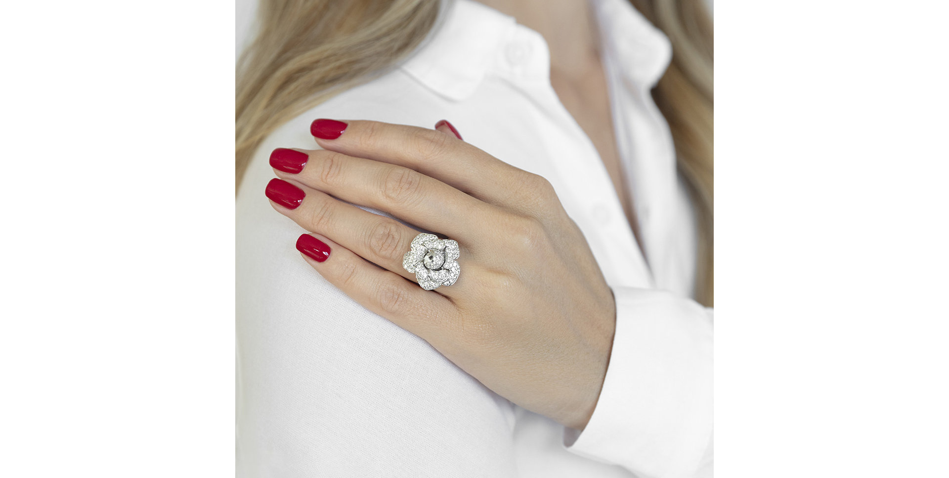 Prsteň s diamantmi Uranela