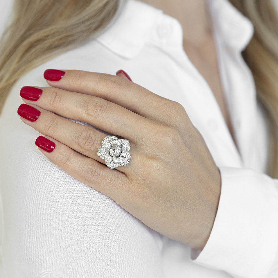 Prsteň s diamantmi Uranela