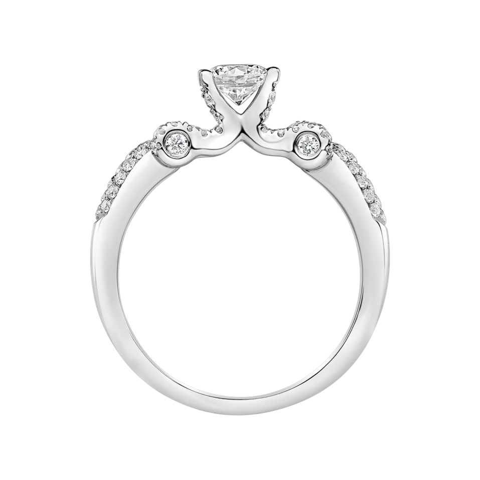 Prsteň s diamantmi Madalyn