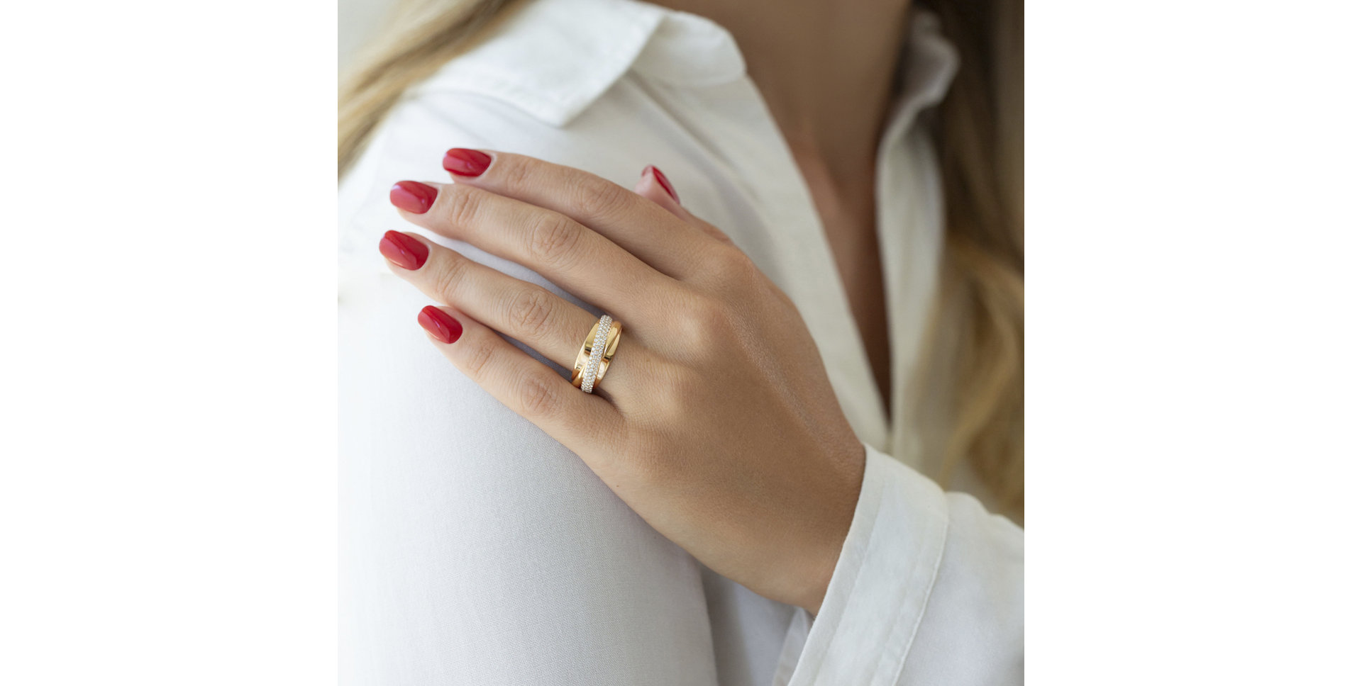 Prsteň s diamantmi Jean