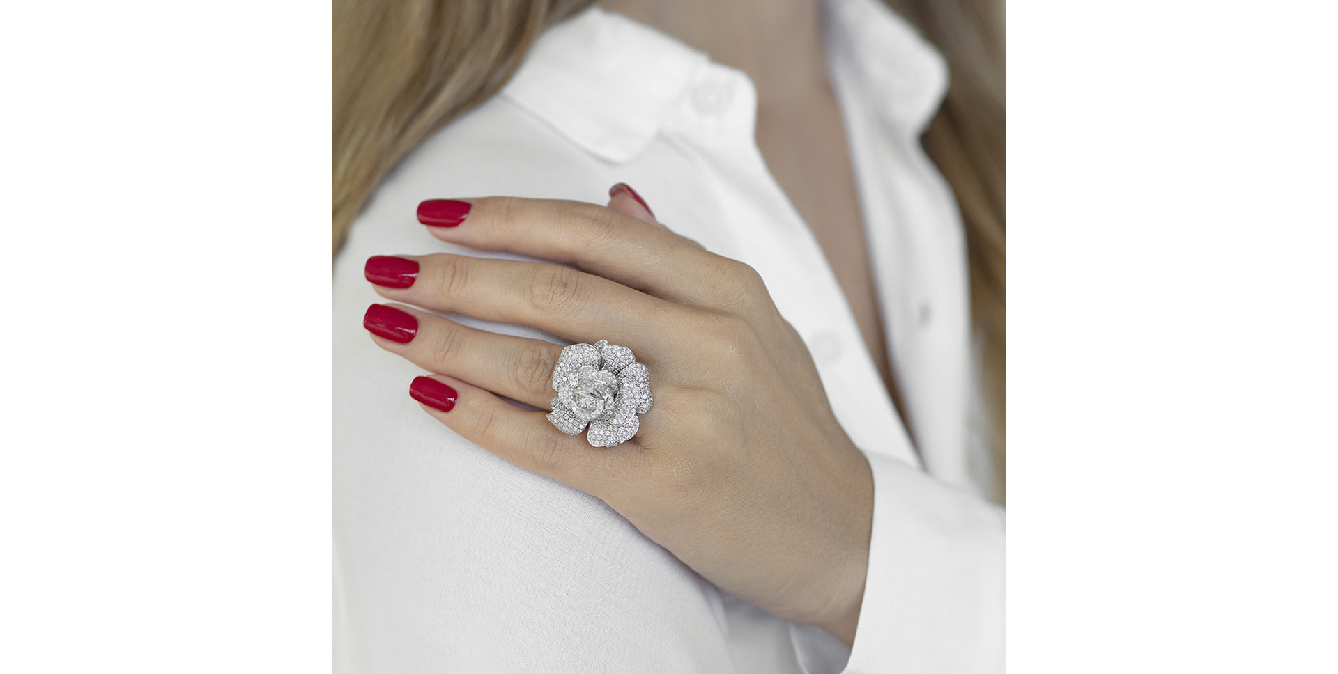 Prsteň s diamantmi Queen Magnolia