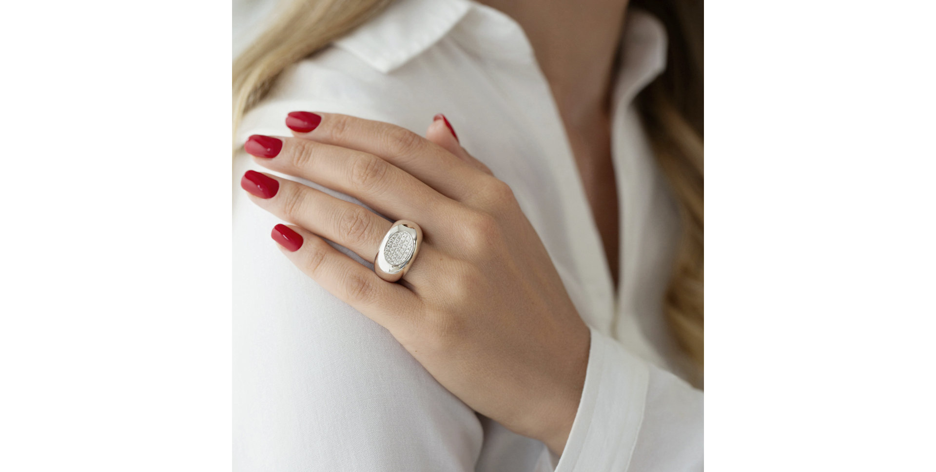 Prsteň s diamantmi Dion