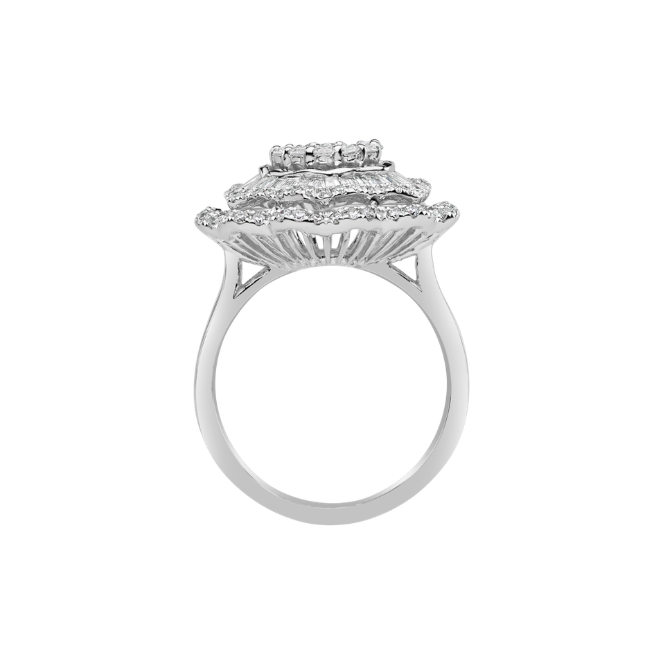 Prsteň s diamantmi Brigitte