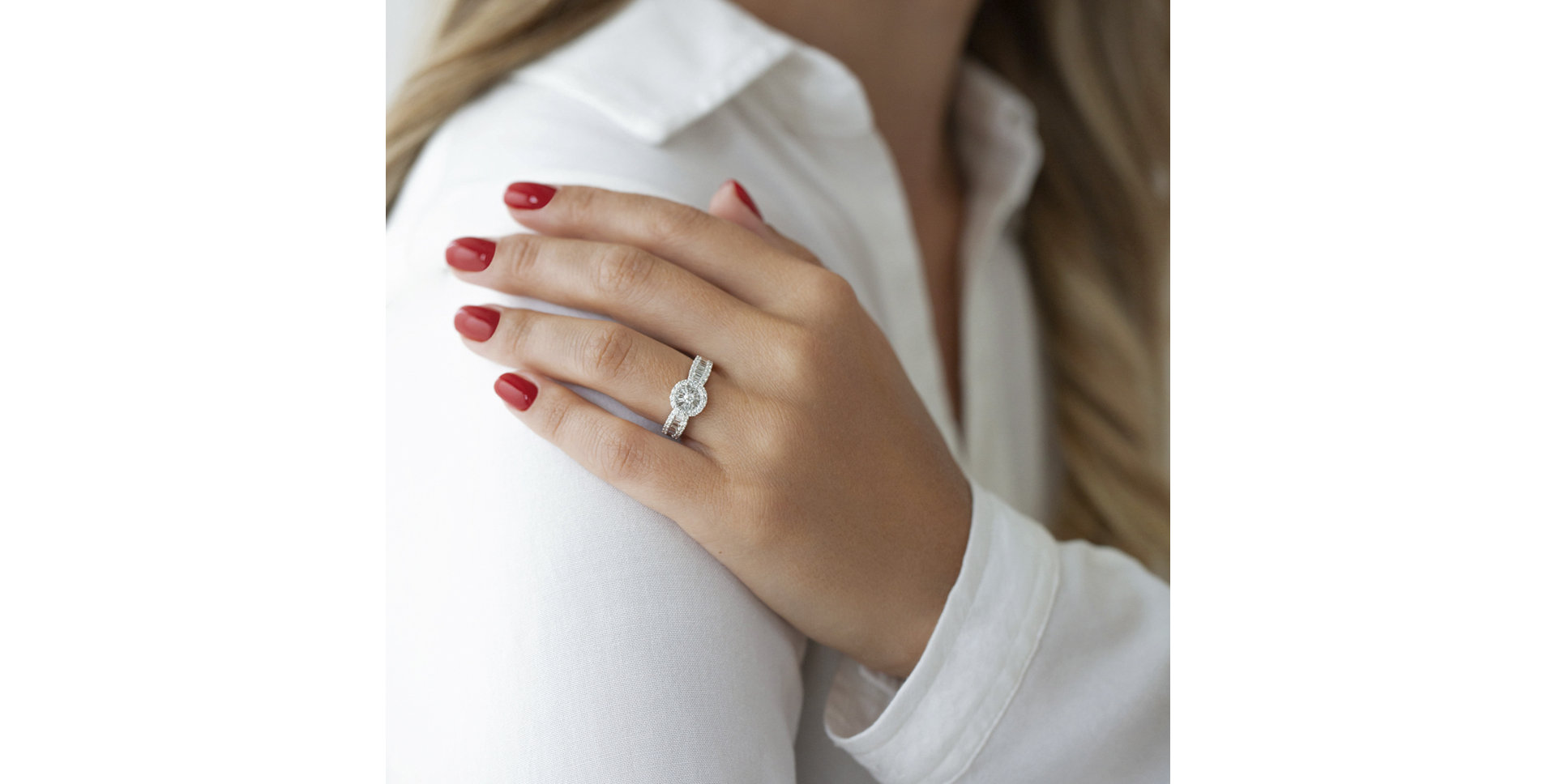 Prsteň s diamantmi Future Metronome