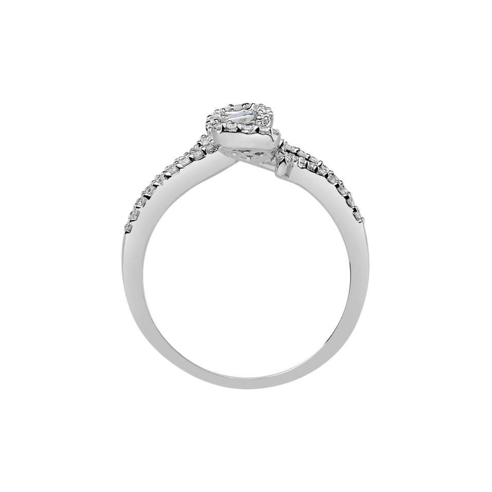 Prsteň s diamantmi Ségolène