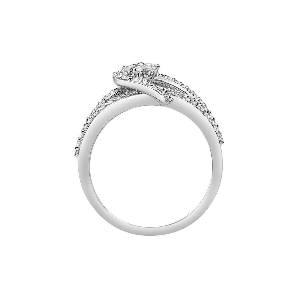 Prsteň s diamantmi Jacques