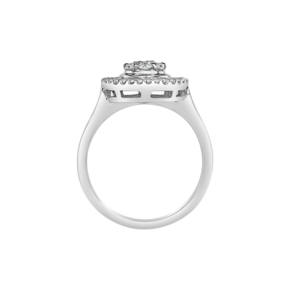 Prsteň s diamantmi Fabrice