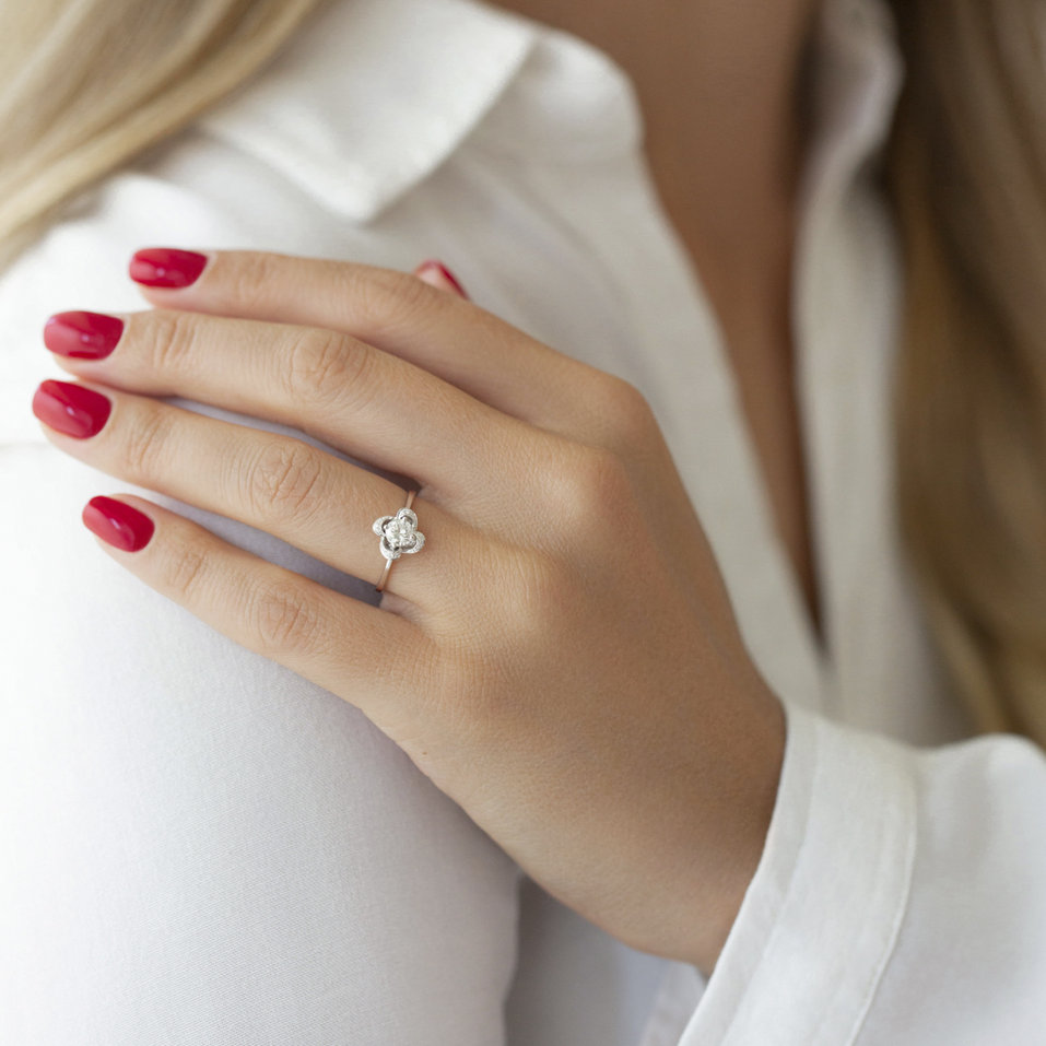 Prsteň s diamantmi Meadow Harmony