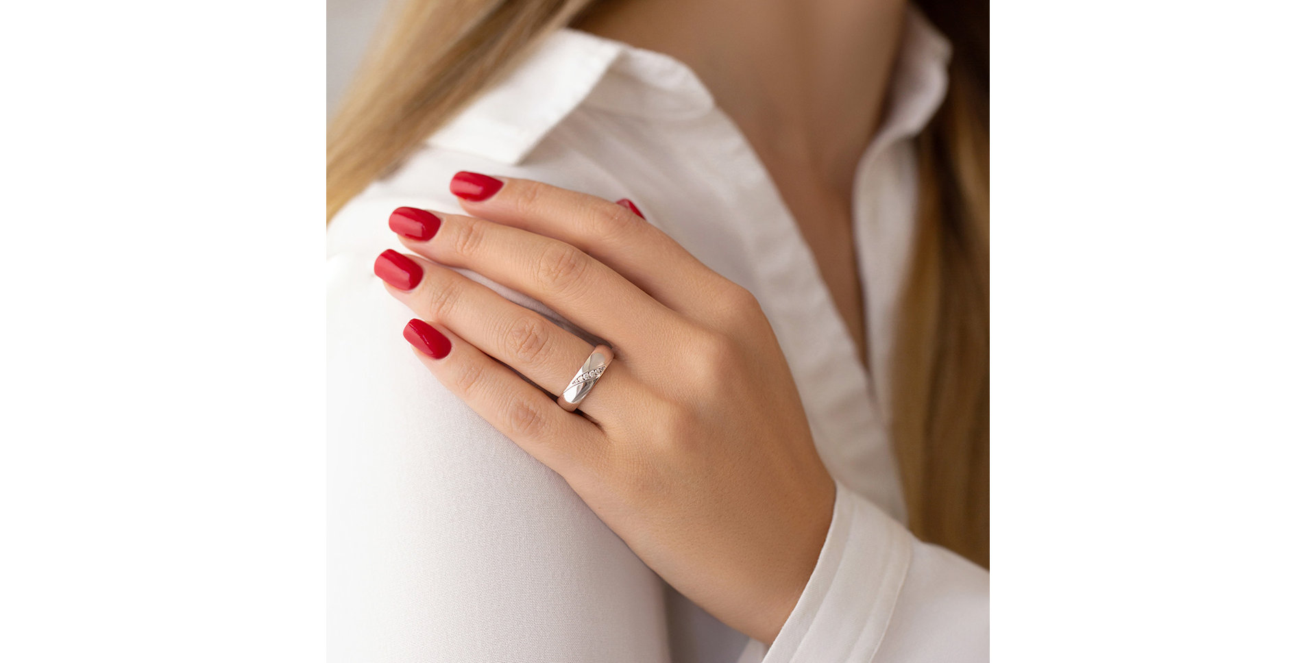 Prsteň s diamantmi Georgia