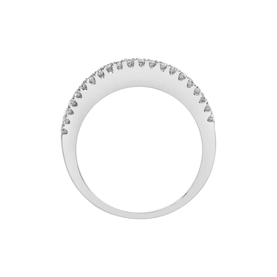 Prsteň s diamantmi Laétitia
