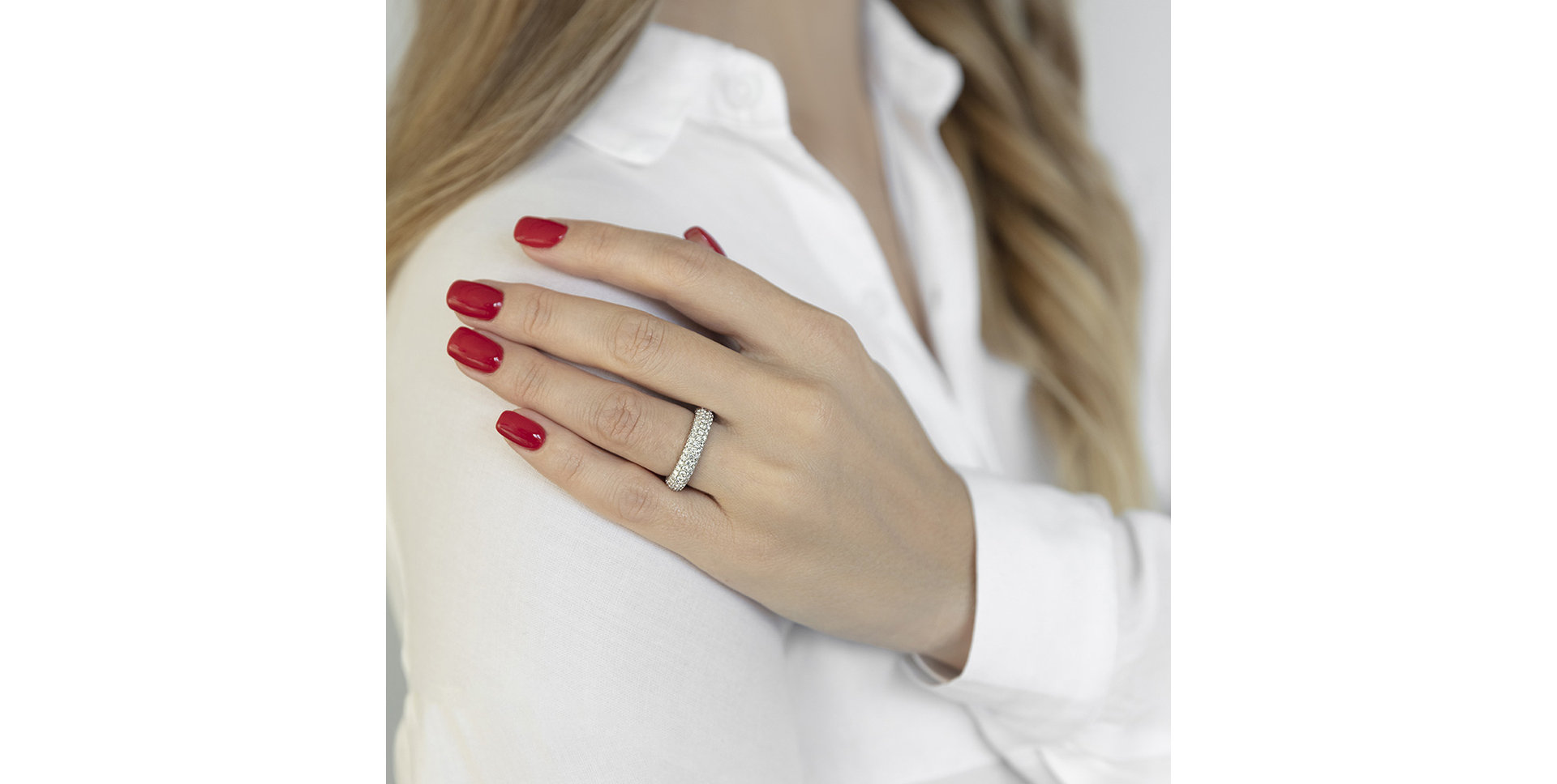 Prsteň s diamantmi Diamond Infinity