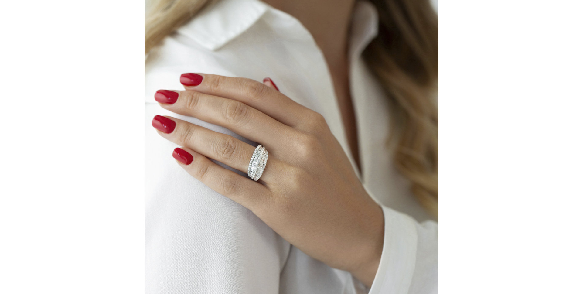 Prsteň s diamantmi Patrick