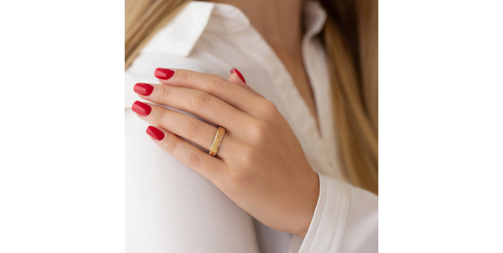 Prsteň s diamantmi Florence