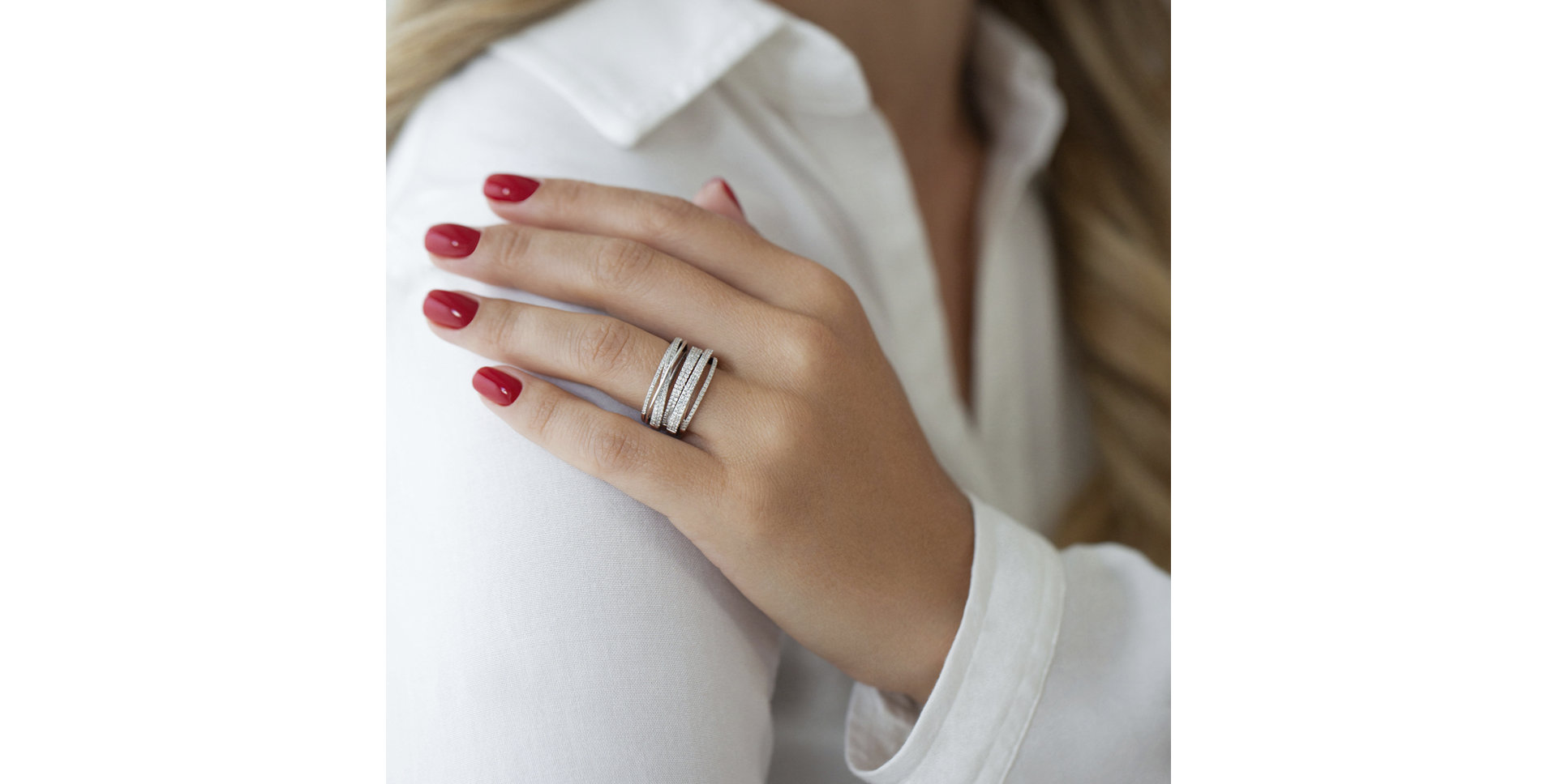 Prsteň s diamantmi Valetta