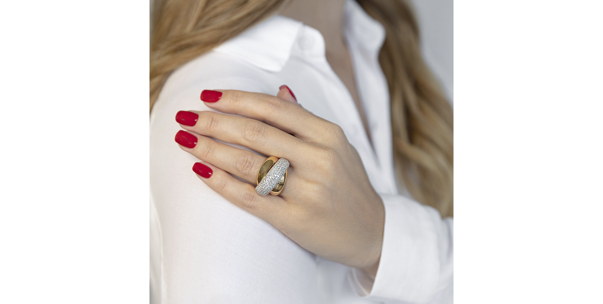 Prsteň s diamantmi Léa