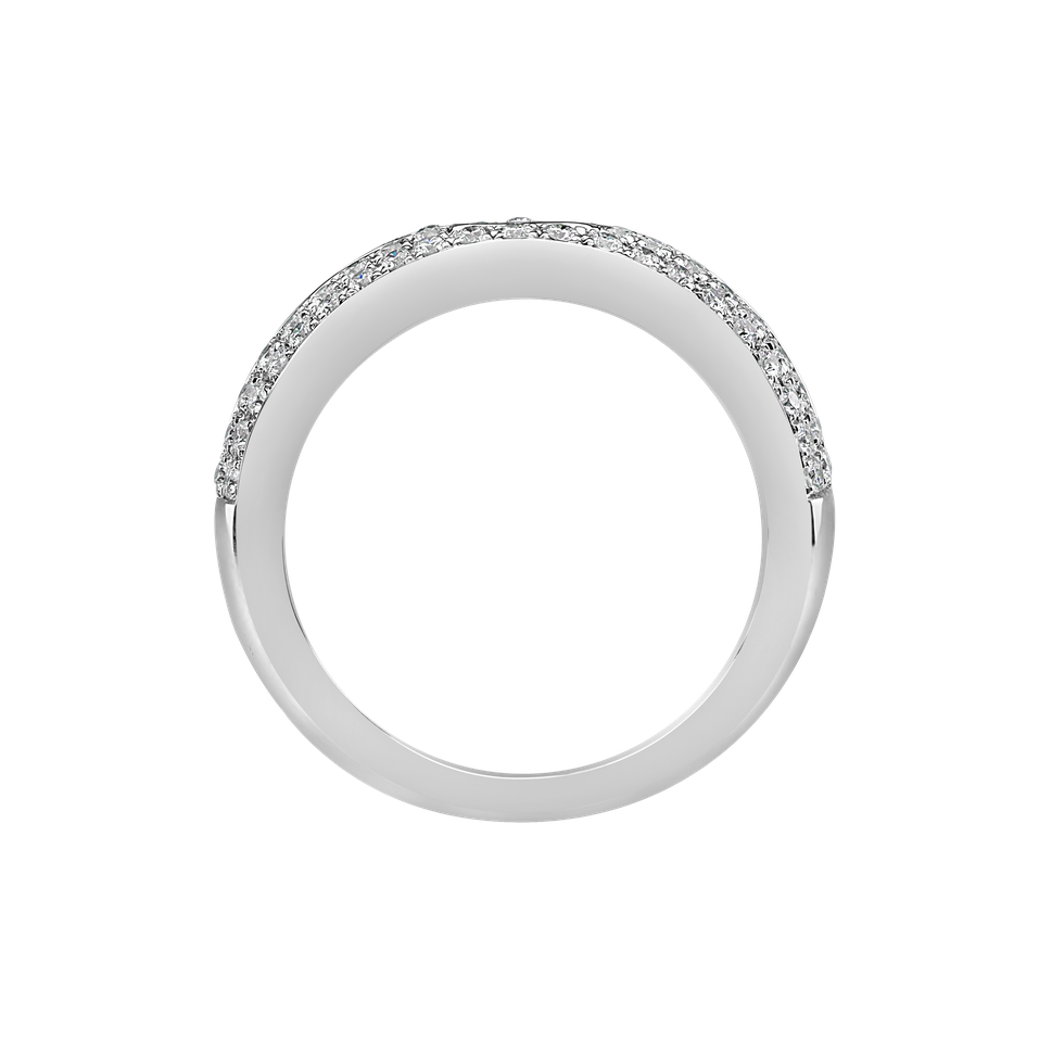 Prsteň s diamantmi Stars Lovers