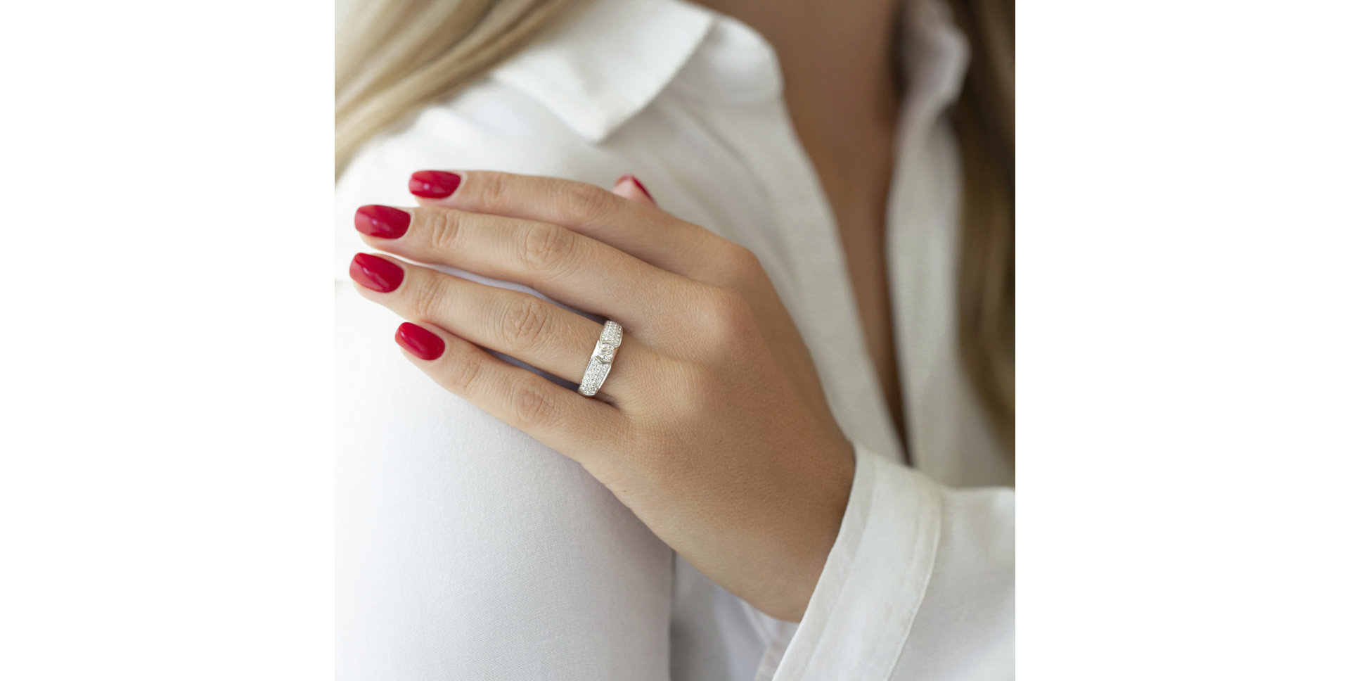 Prsteň s diamantmi Nunziatina