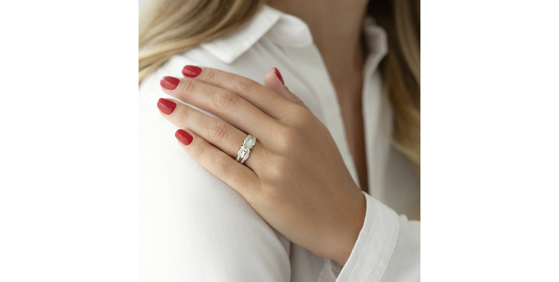 Prsteň s diamantmi Aimé