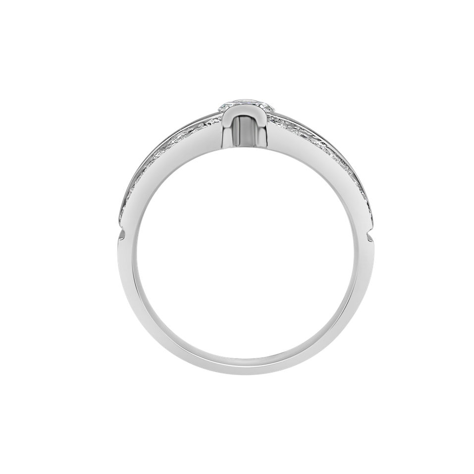 Prsteň s diamantmi Aimé