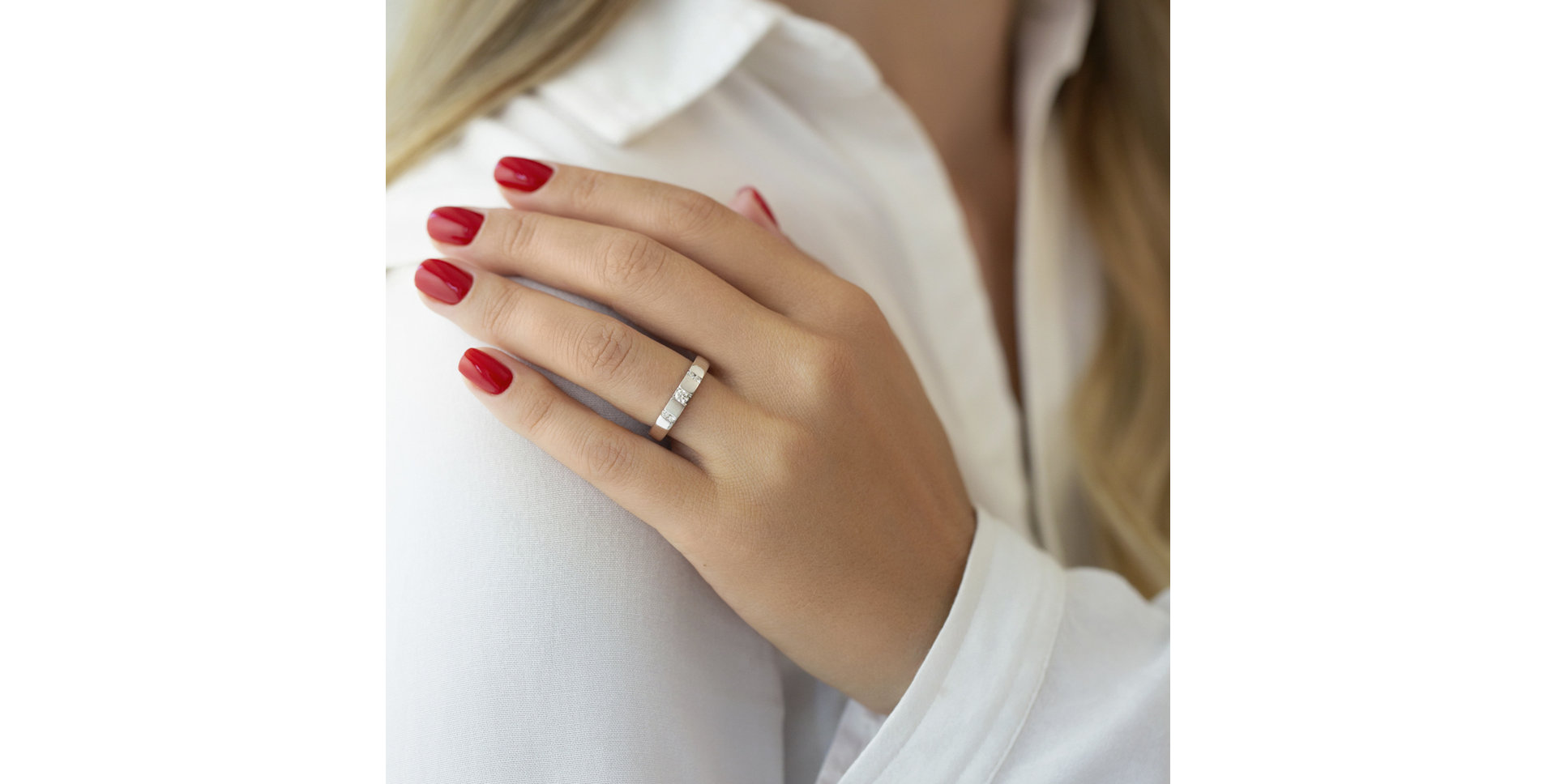 Prsteň s diamantmi Lambert