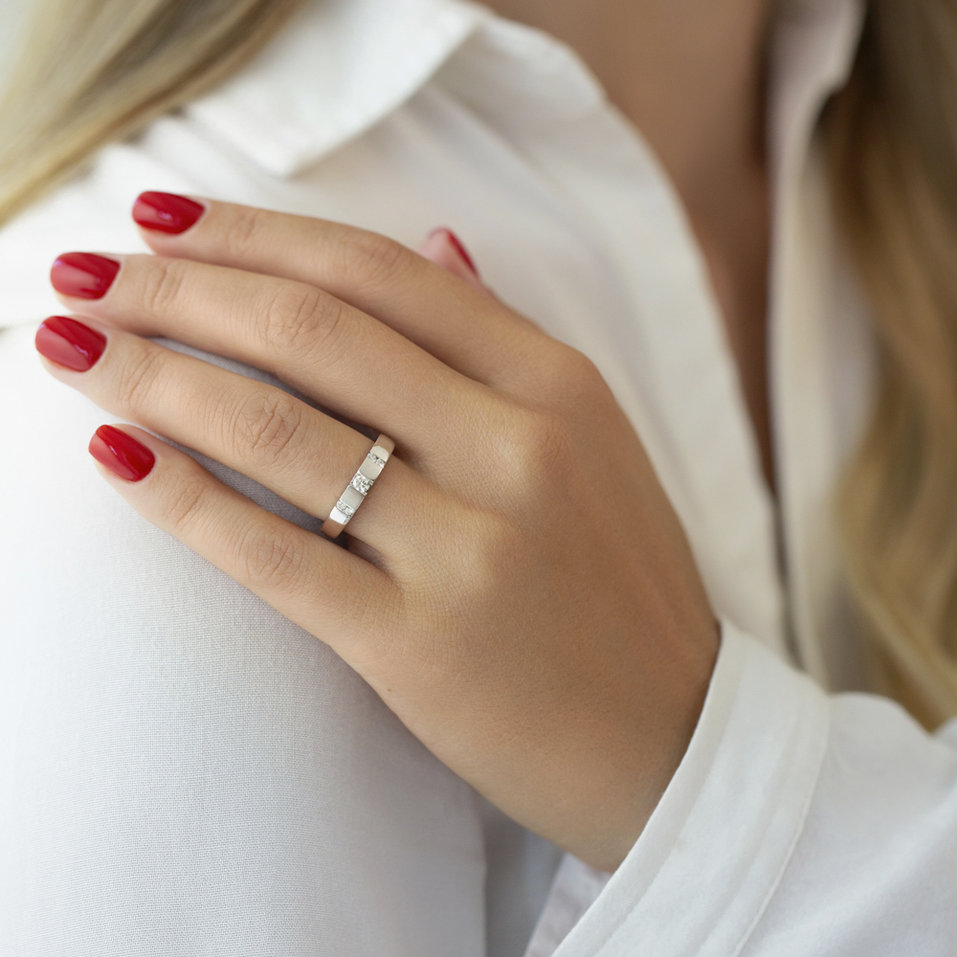 Prsteň s diamantmi Lambert