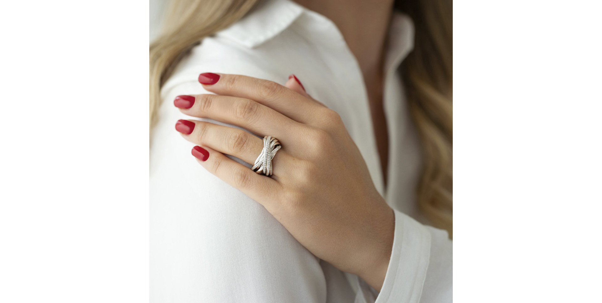 Prsteň s diamantmi Victorien