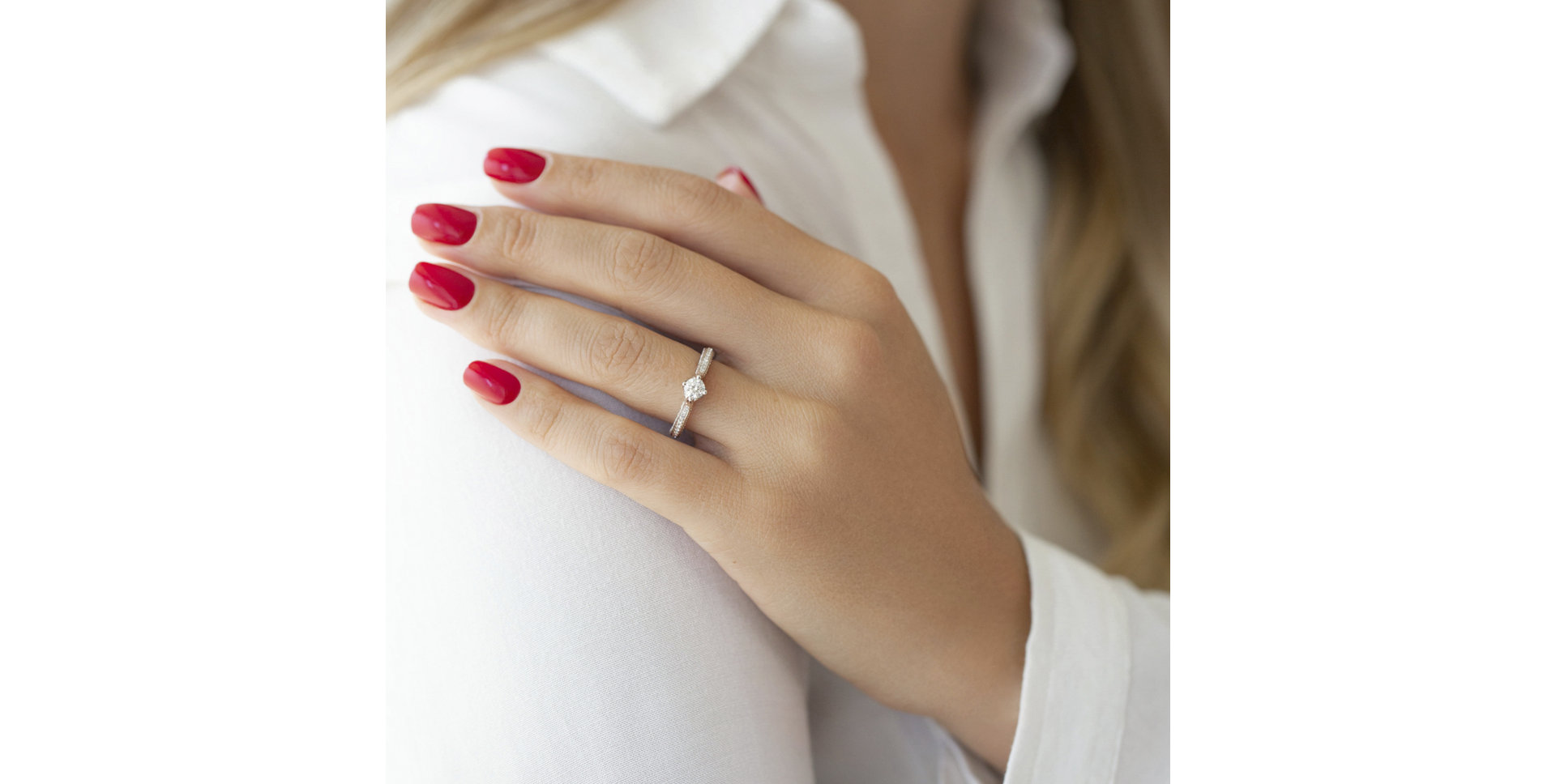 Prsteň s diamantmi Aiden