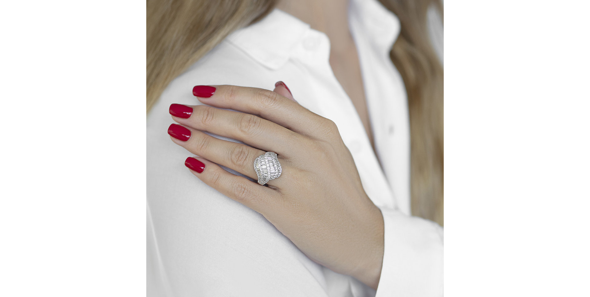 Prsteň s diamantmi Catalina