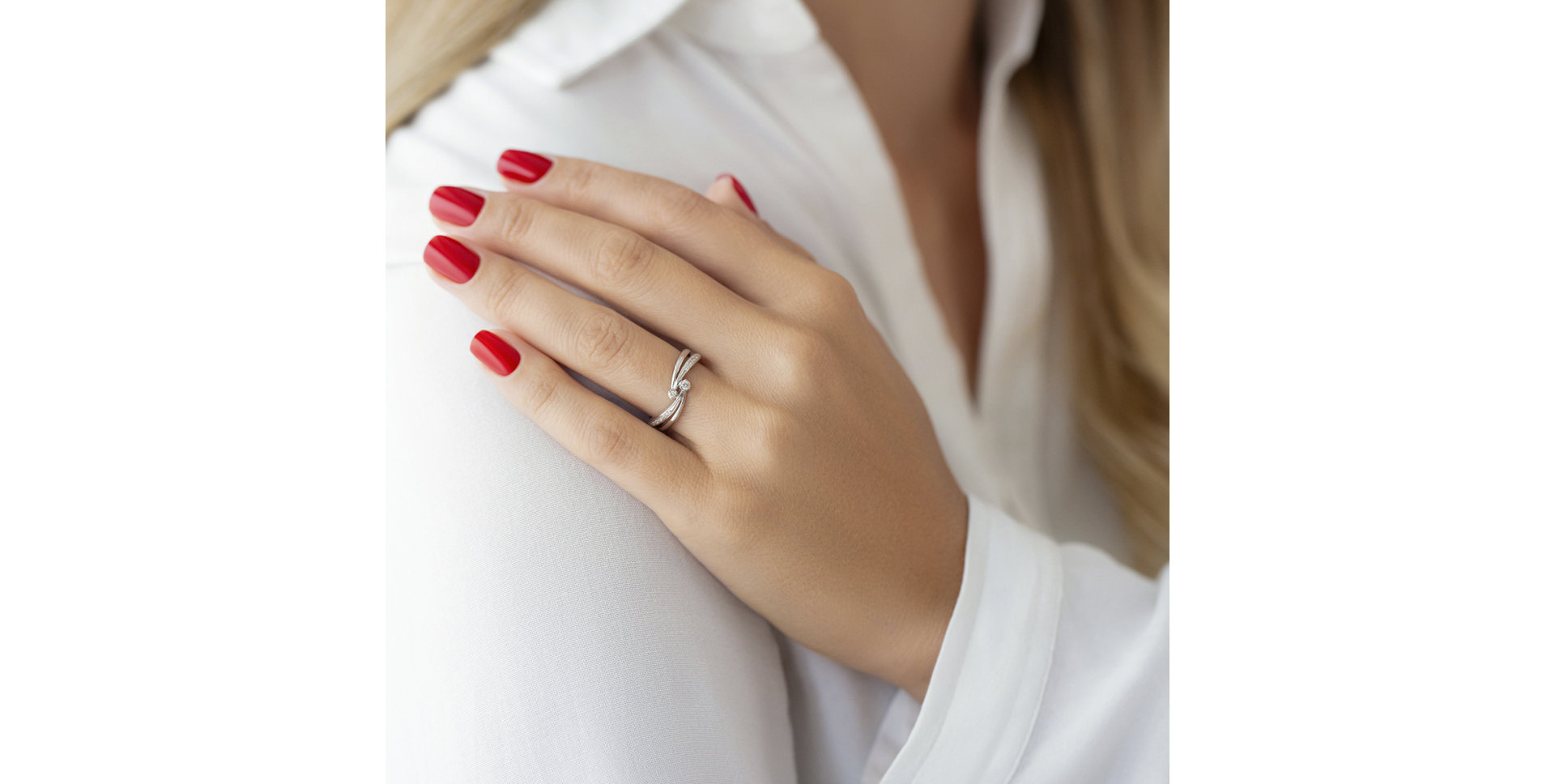 Prsteň s diamantmi Matthieu