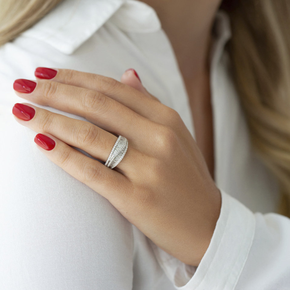 Prsteň s diamantmi Gontran