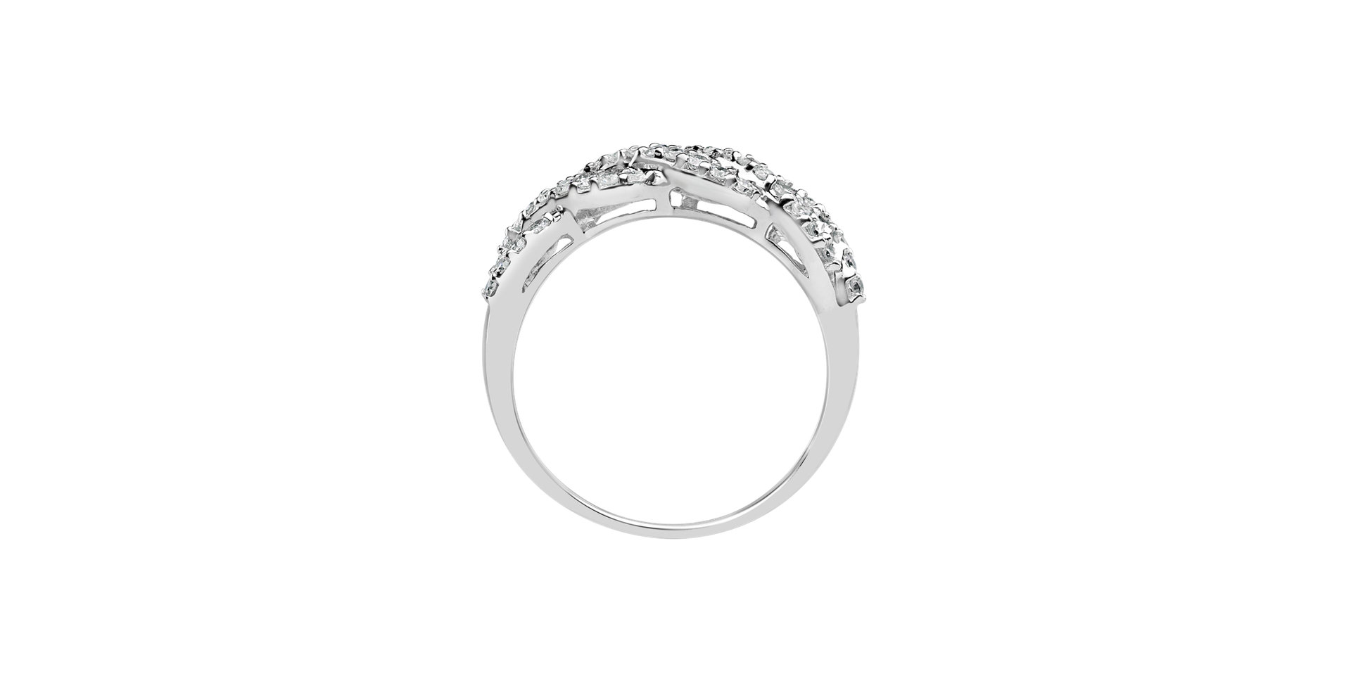 Prsteň s diamantmi Ruth