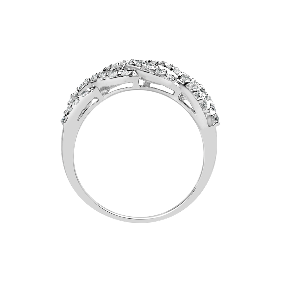 Prsteň s diamantmi Ruth