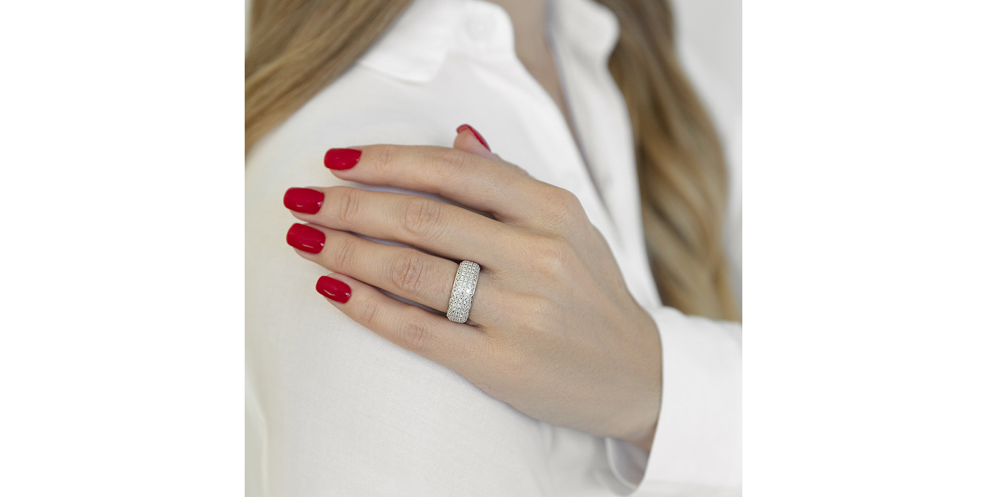 Prsteň s diamantmi Villette