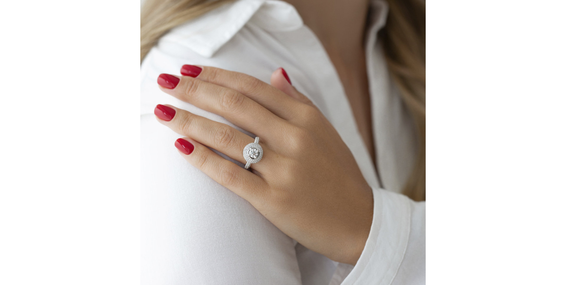 Prsteň s diamantmi Marcell