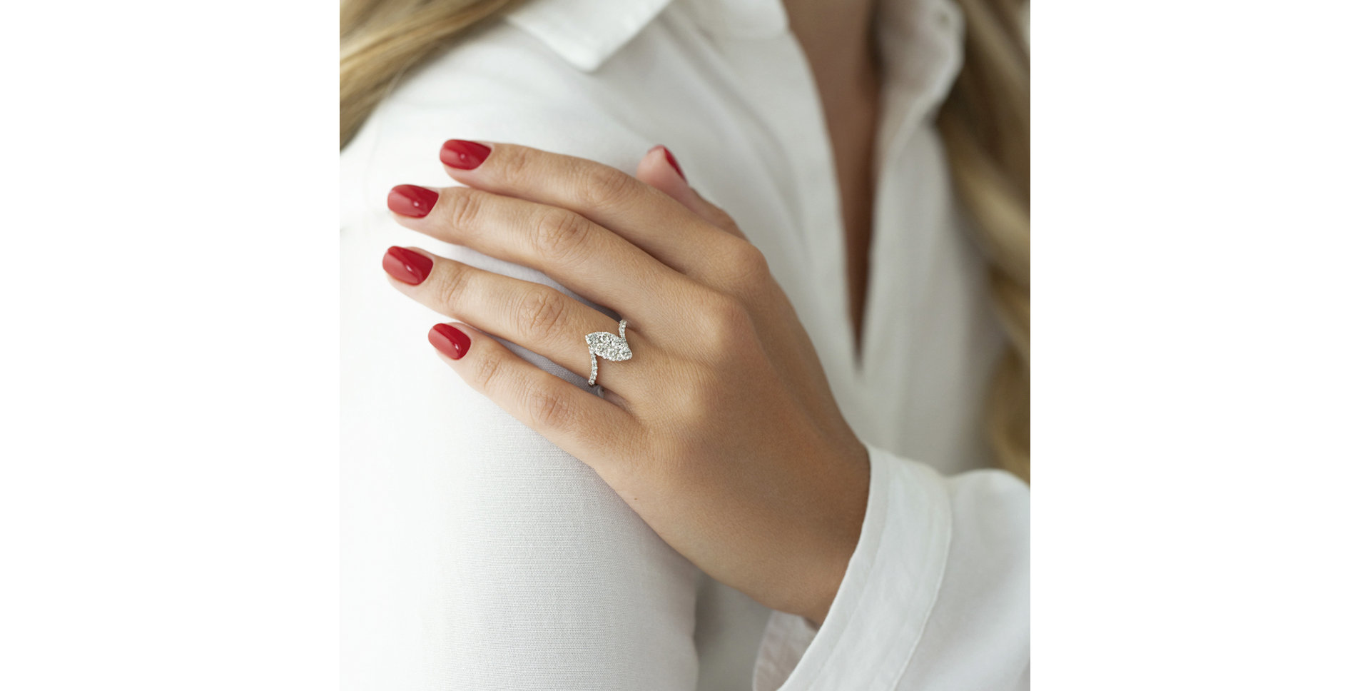 Prsteň s diamantmi Wilfried