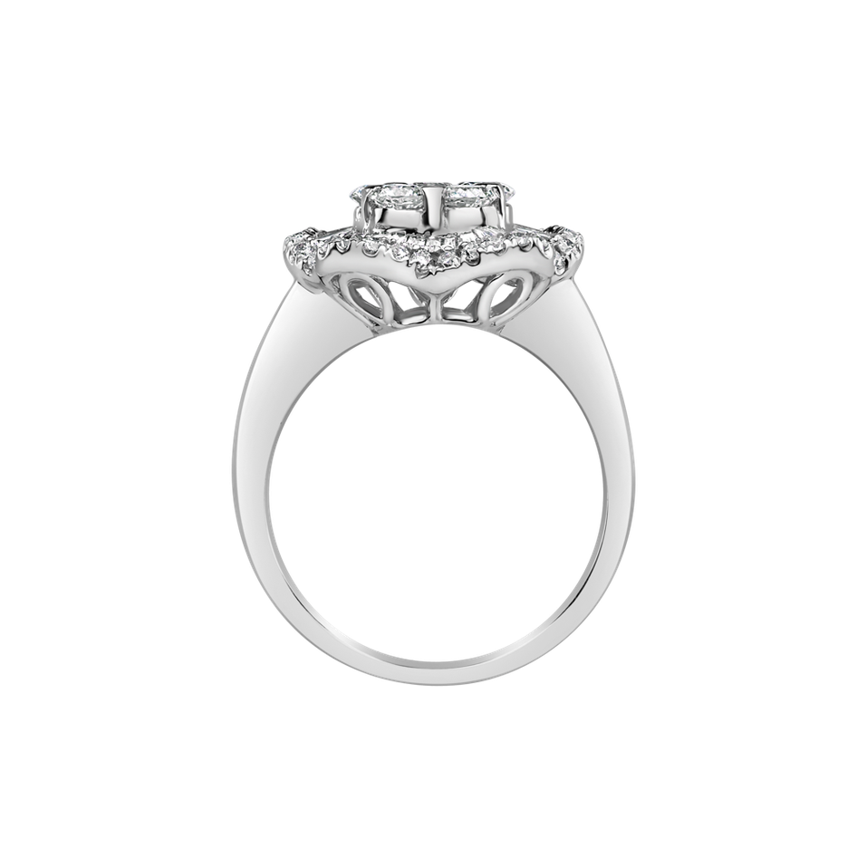 Prsteň s diamantmi Gwendoline