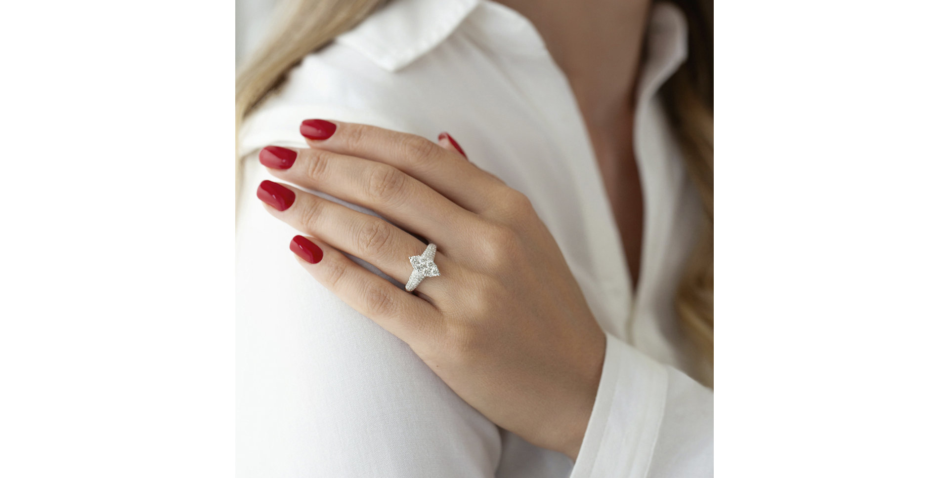 Prsteň s diamantmi Baudoin