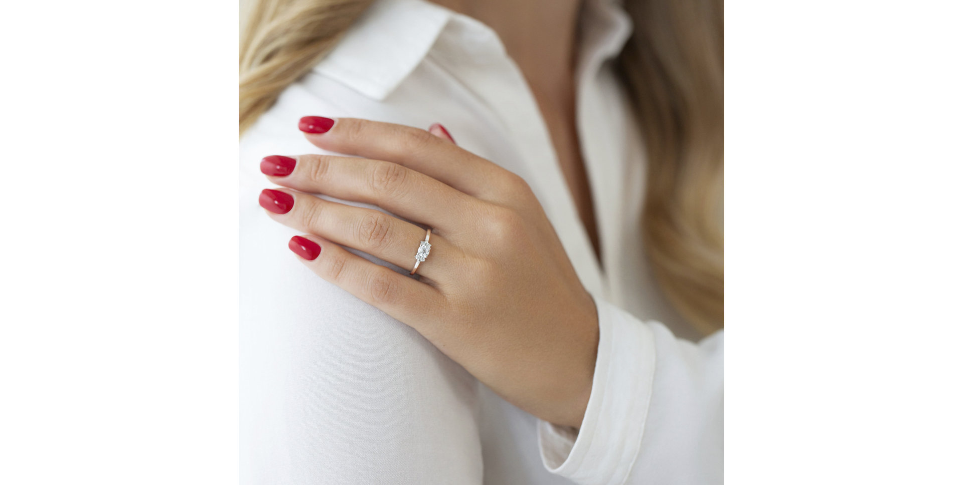 Prsteň s diamantmi Adrien