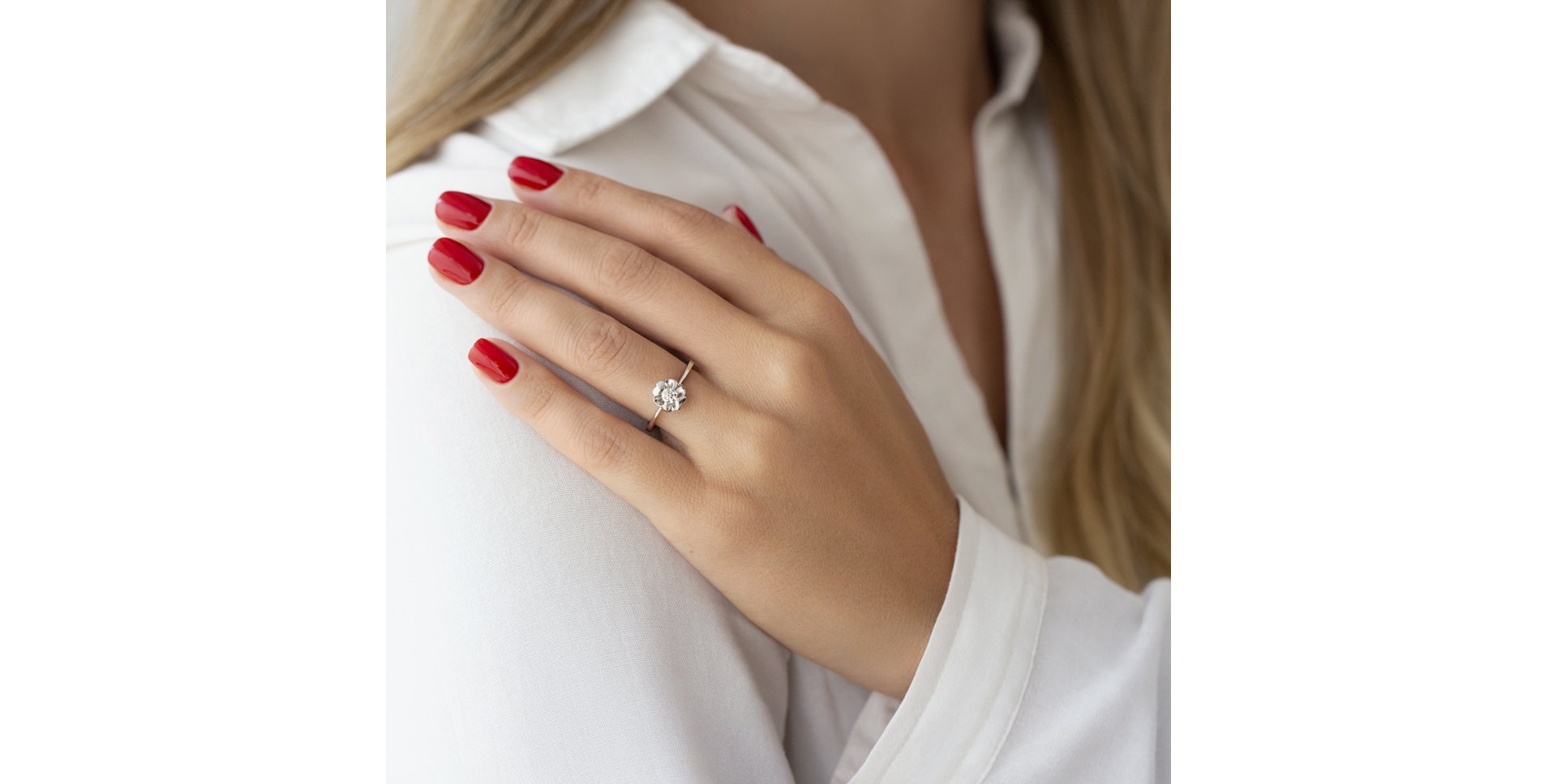 Prsteň s diamantom Bree