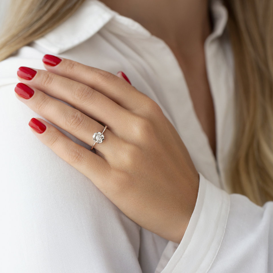 Prsteň s diamantom Bree