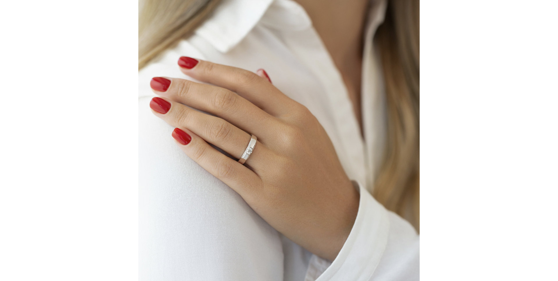 Prsteň s diamantmi Exalted Vigor