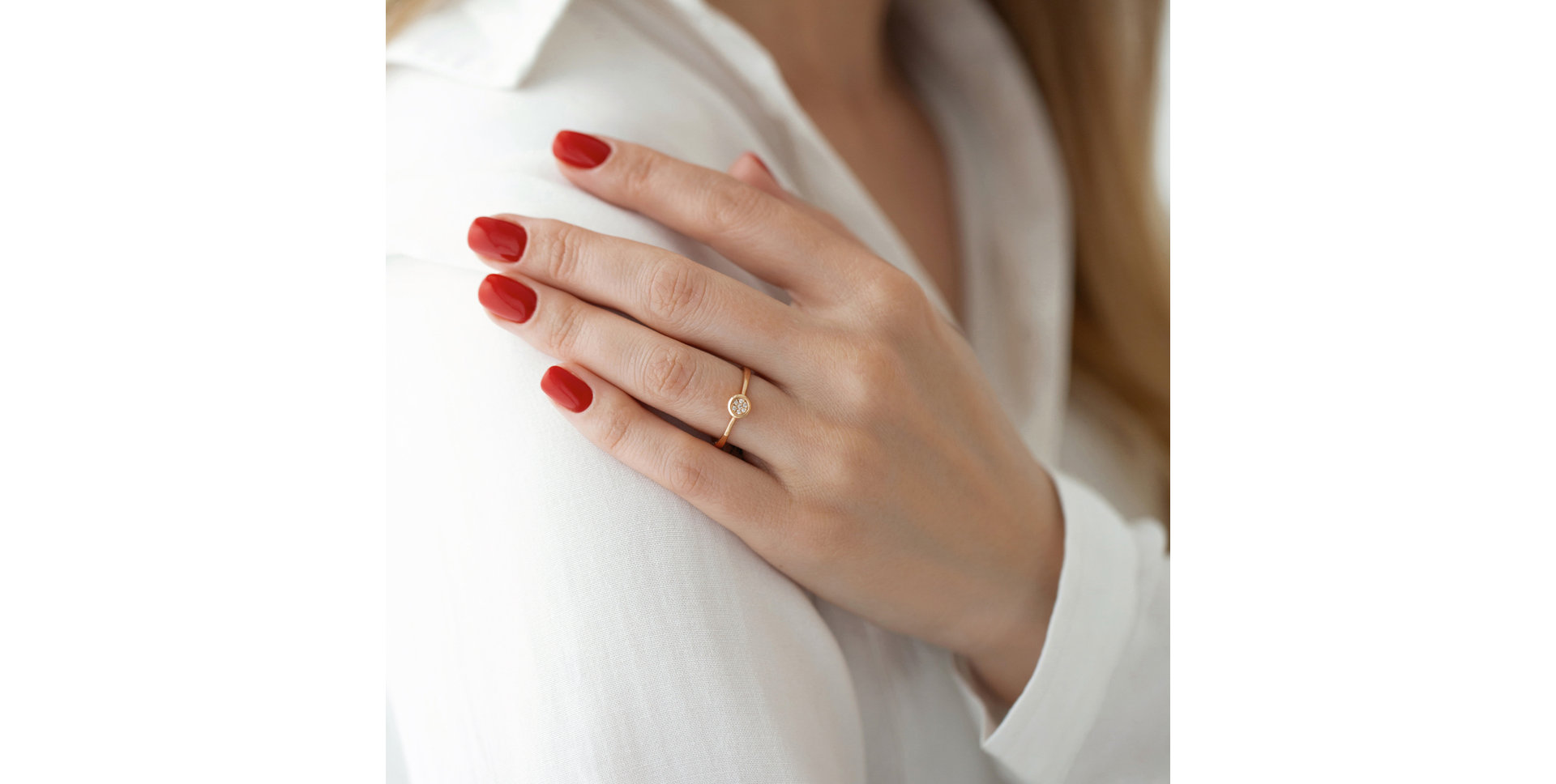 Prsteň s diamantmi Iris